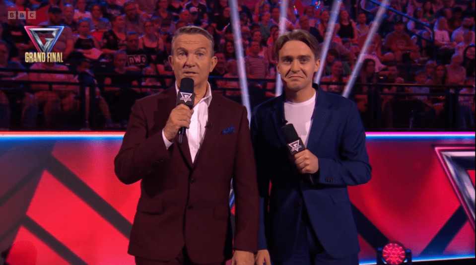 Bradley Walsh and his son Barney host the show