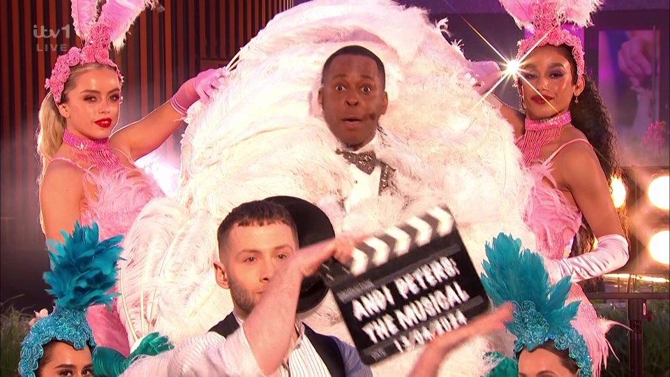 Andi Peters brings the West End to the epic finale