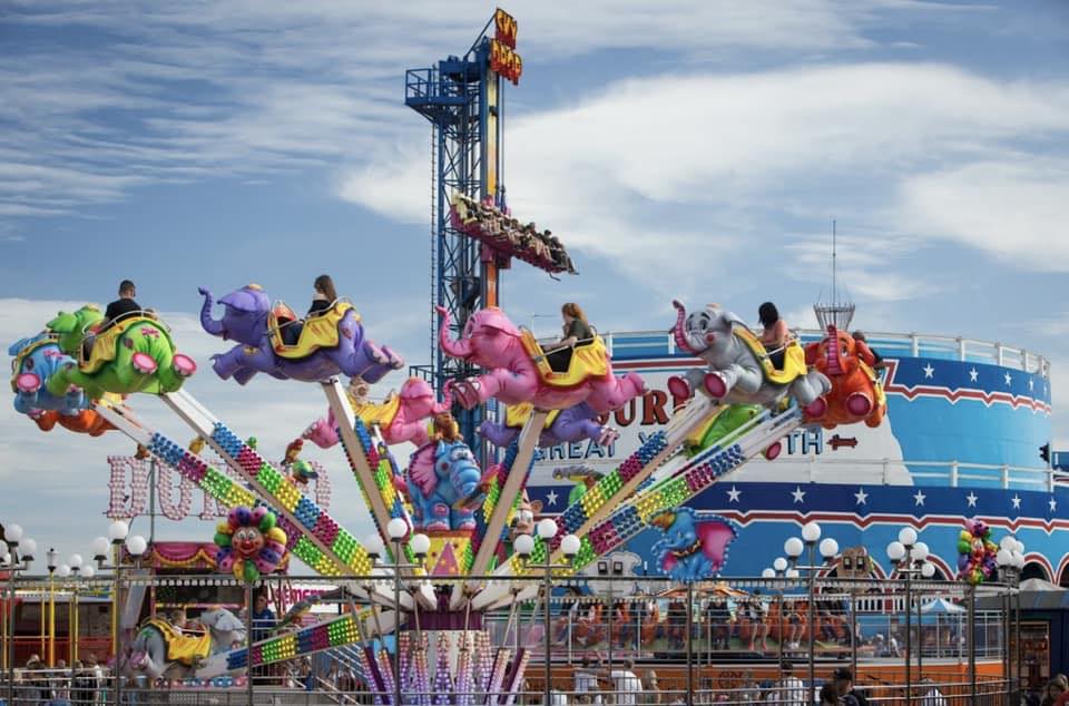 Pleasure Beach is home to 26 rides and was named one of the best seaside attractions in the country last year