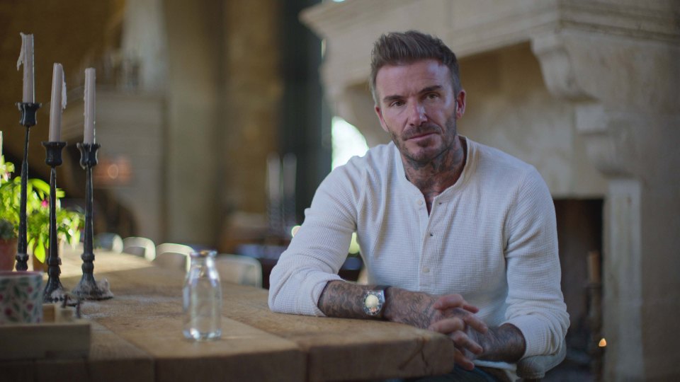 David Beckham discussed his alleged affair during the doc