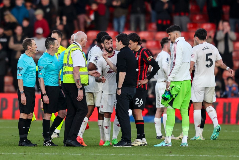 Manchester United were held to a 2-2 draw by Bournemouth