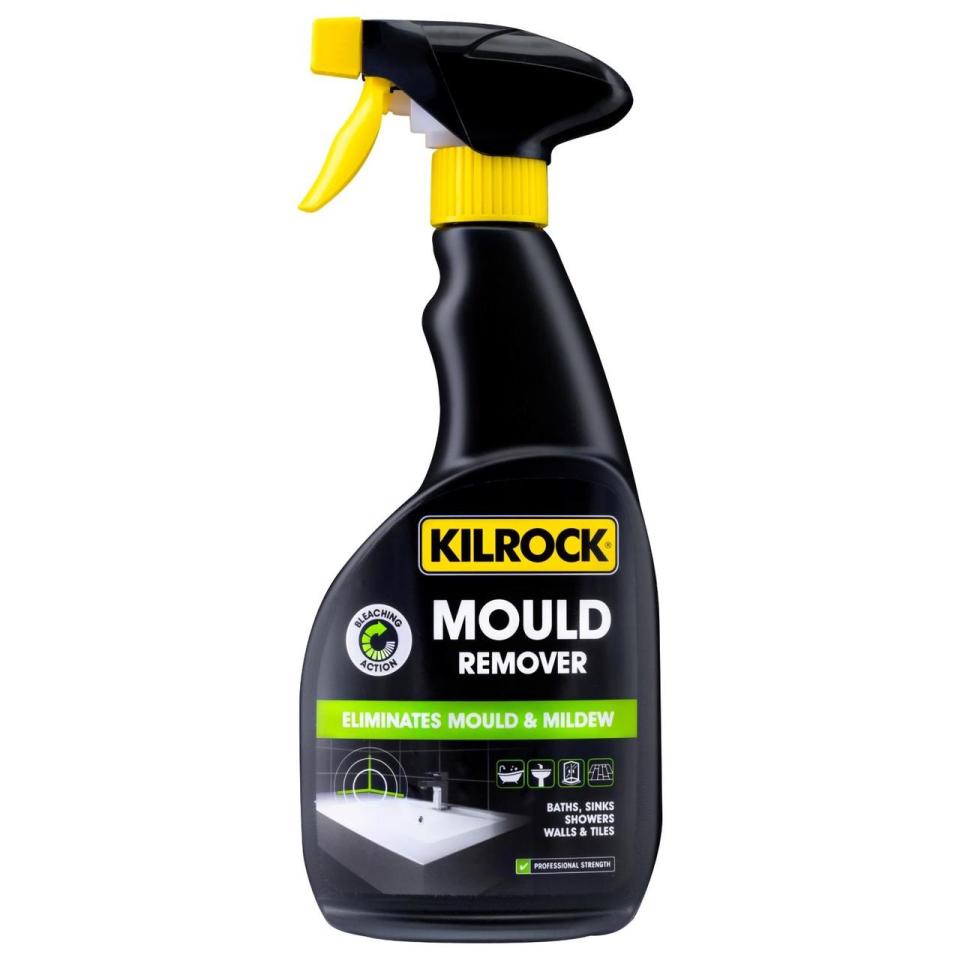 So if you've tried lots of tips and tricks to get rid of the nasty stuff, but with no success, you'll need to check out this Kilrock Mould Remover spray