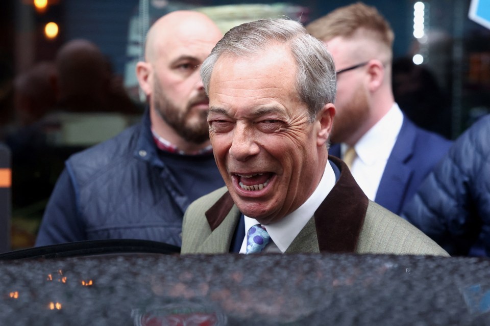 Nigel Farage was set to speak at the event