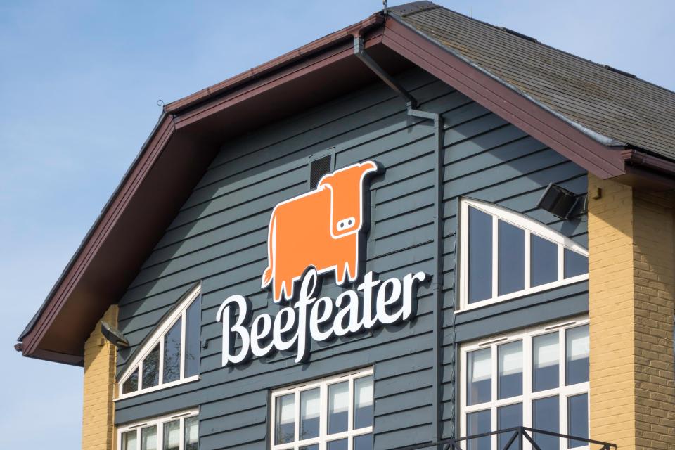 The Beefeater brand is owned by Whitbread