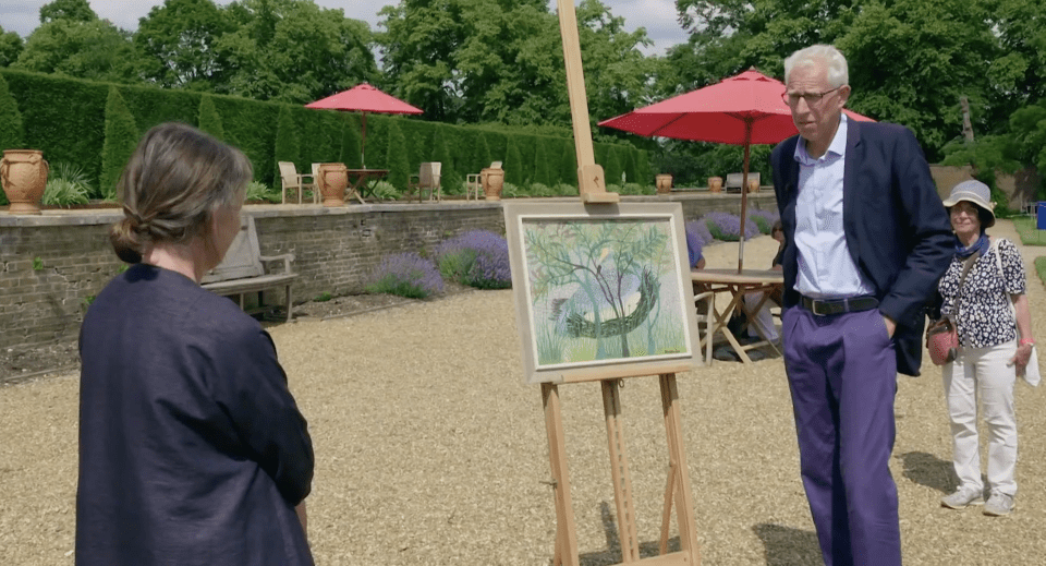 Antiques Roadshow guest was floored to learn that her decade-old painting was worth thousands