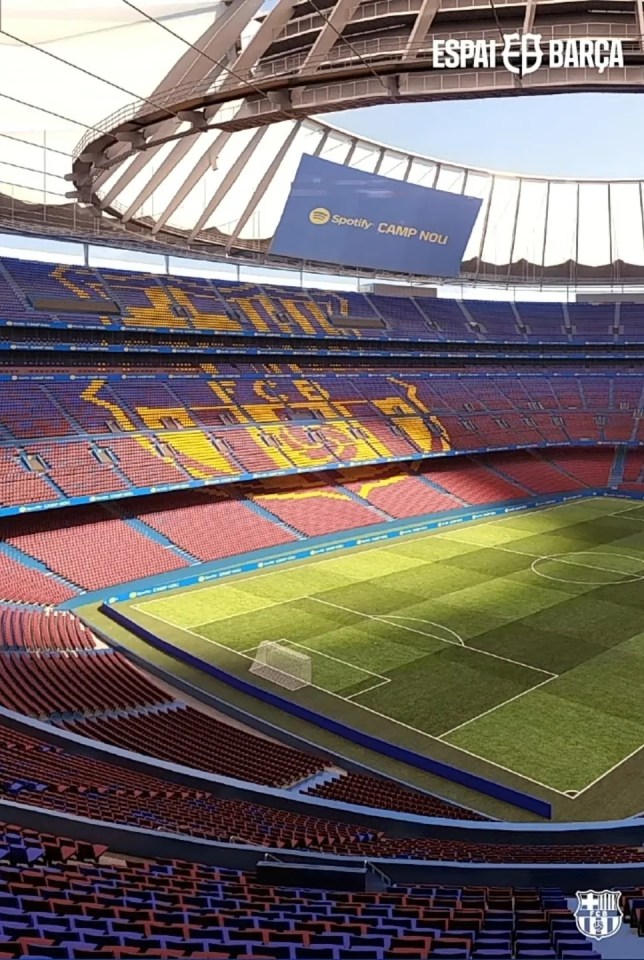 Club are hoping the new-and-improved Nou Camp will be an "architectural benchmark"