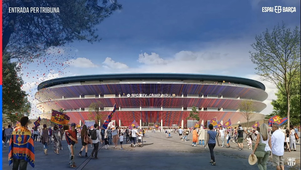 The Nou Camp is expected to re-open in November at a reduced capacity