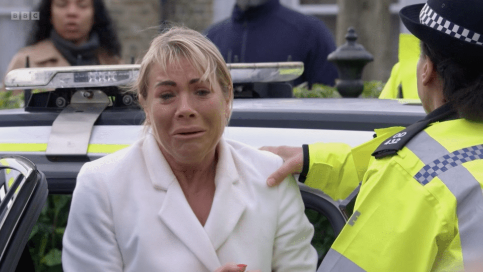 Sharon Watts was arrested at the end of Thursday's episode