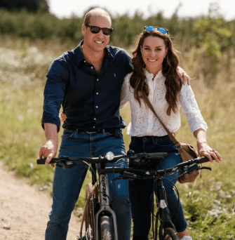 The Prince and Princess of Wales released this photo on their anniversary last year