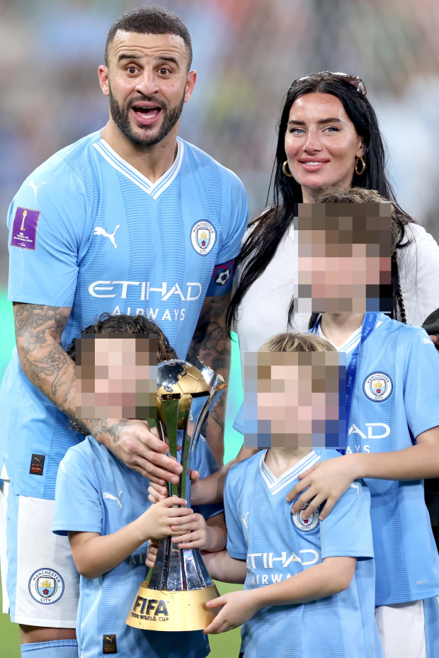 Annie is mum to three of Kyle Walker's children