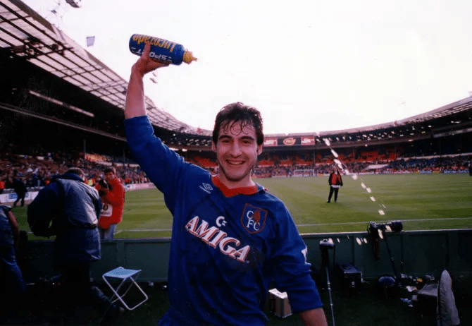 Gavin Peacock starred for Chelsea in the 1990s