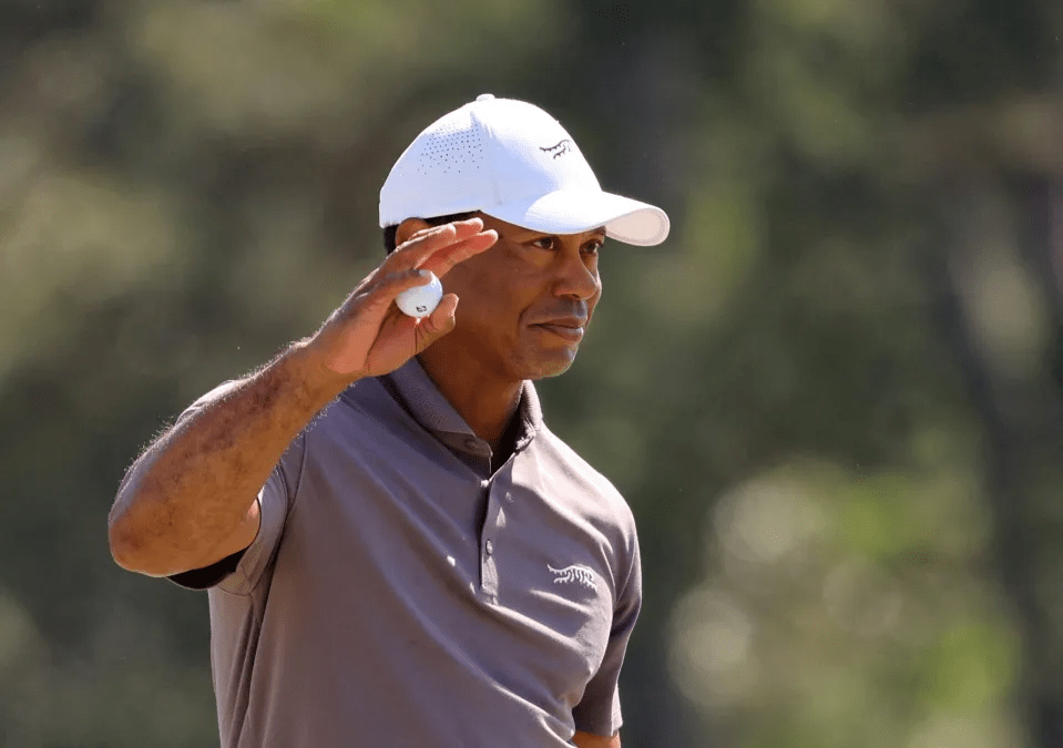 Tiger Woods is currently battling it out at The Masters