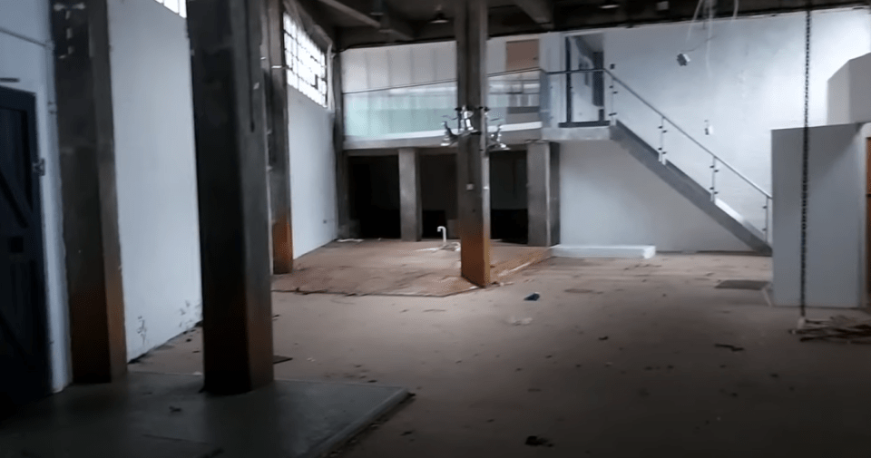 The Geordie Shore house has been stripped before being demolished