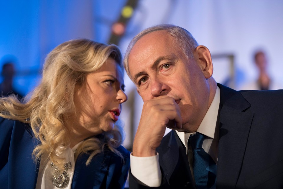 He said Benjamin Netanyahu's wife Sara, left, wanted him gone