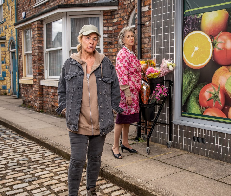 Claire Sweeney has revealed she’s signed a new contract to remain on  Coronation Street