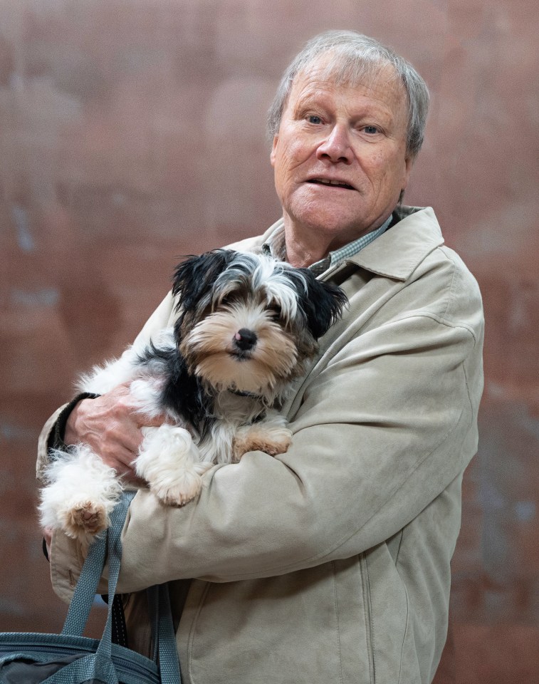 Roy's dog Freddie was taken while out for a walk