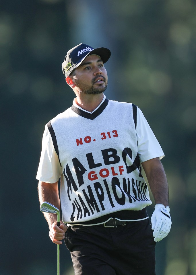 Jason Day was ordered to take off his jumper before the second round at the Masters