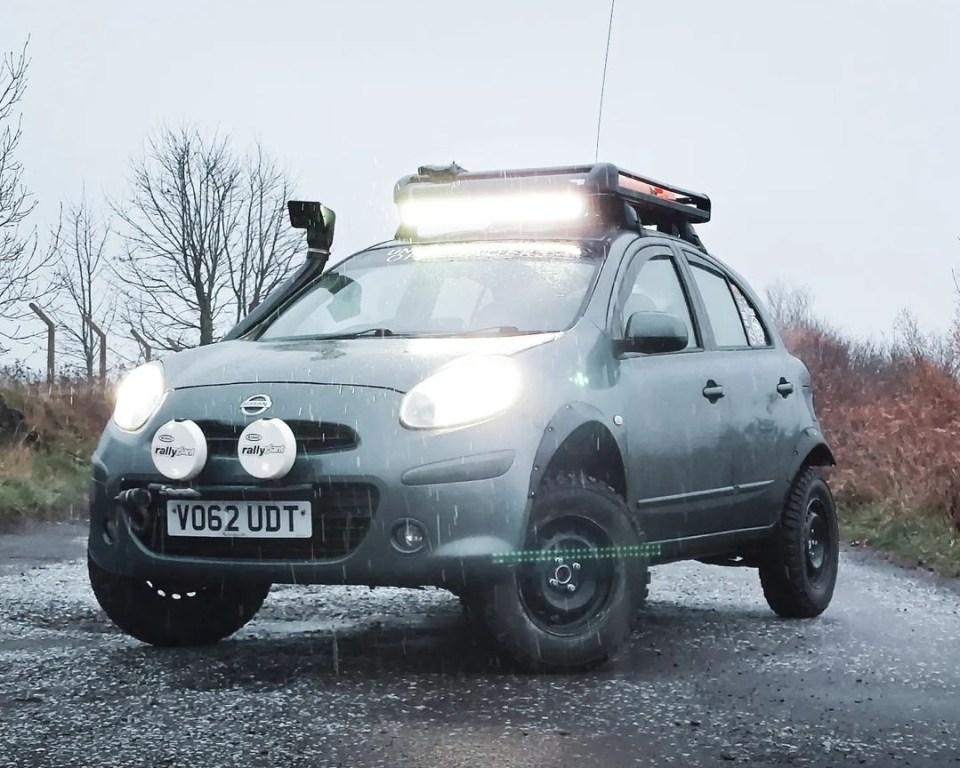 Joshua has now taken it to some of the most remote parts of the UK