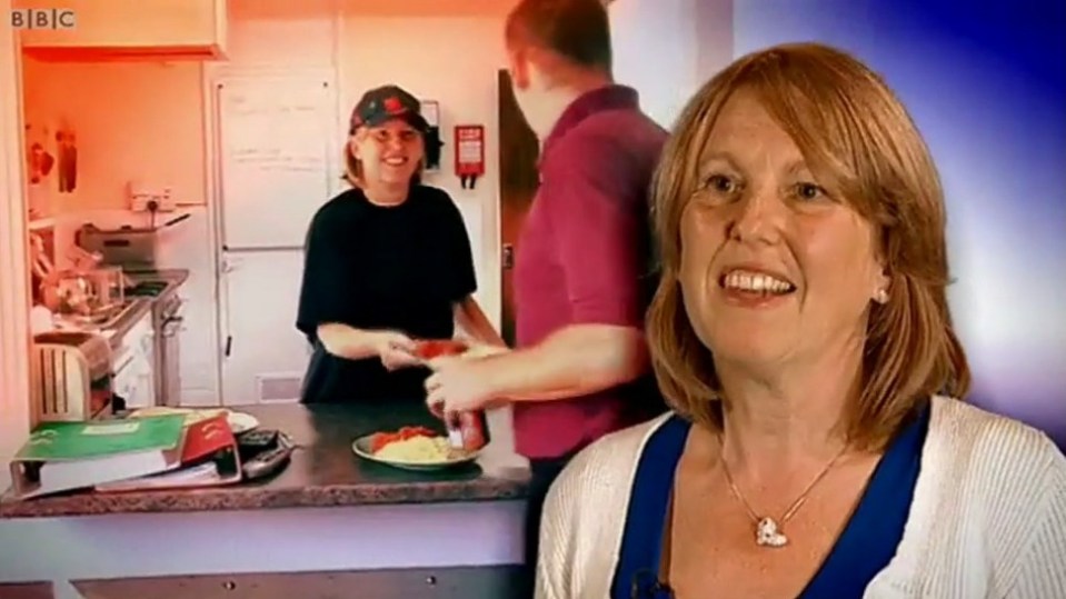 Julie still works as a chef at Garston Fire Station