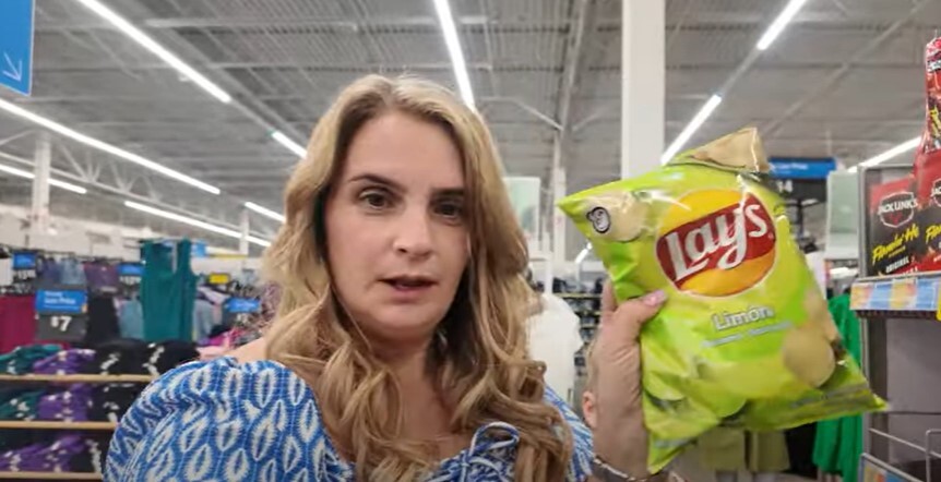 They were thrilled to see all the different crisp flavours available in the store