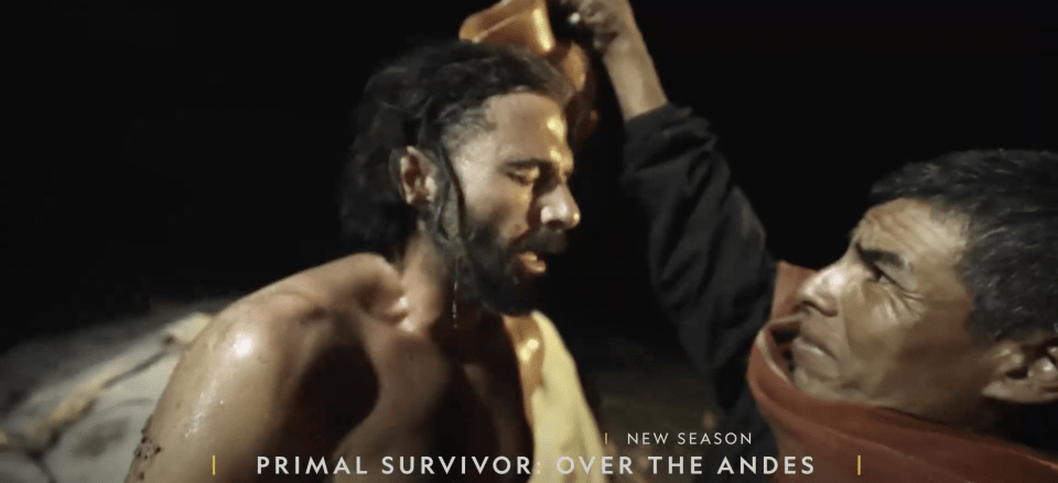 Primal Survivor: Over The Andes is on screens soon