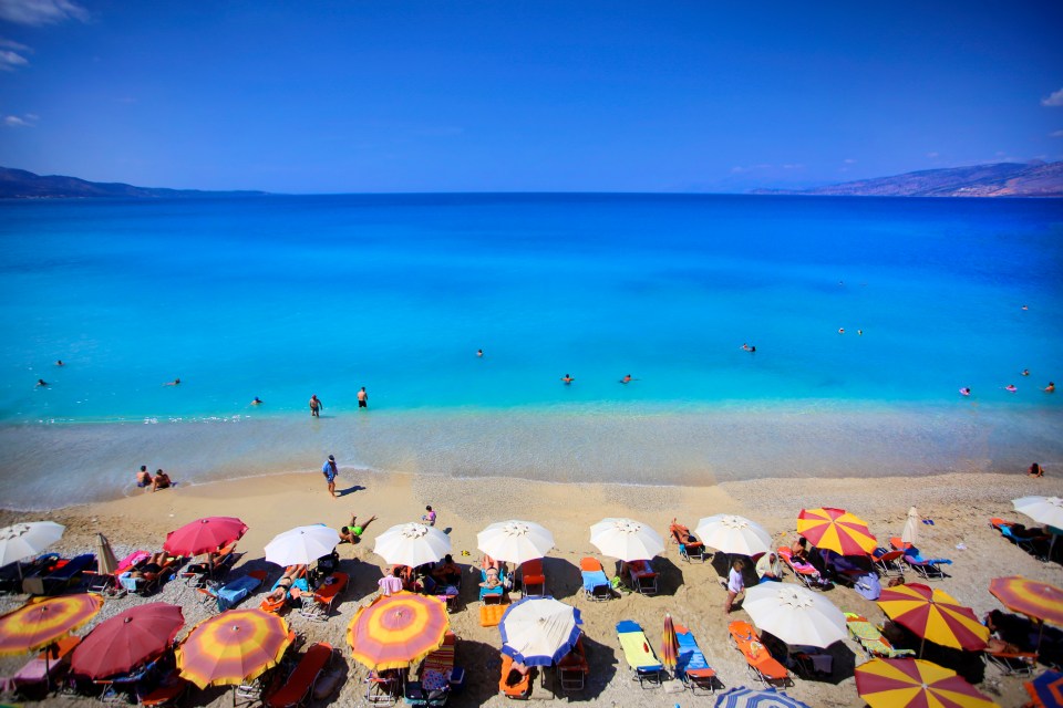 Albania's Pasqyra Beach, known as Mirror Beach, is said to have the world's bluest waters