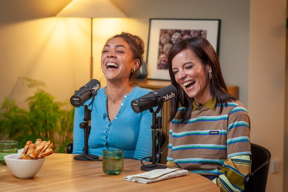 Lily Allen appeared on Dish podcast with her pal Miquita Oliver