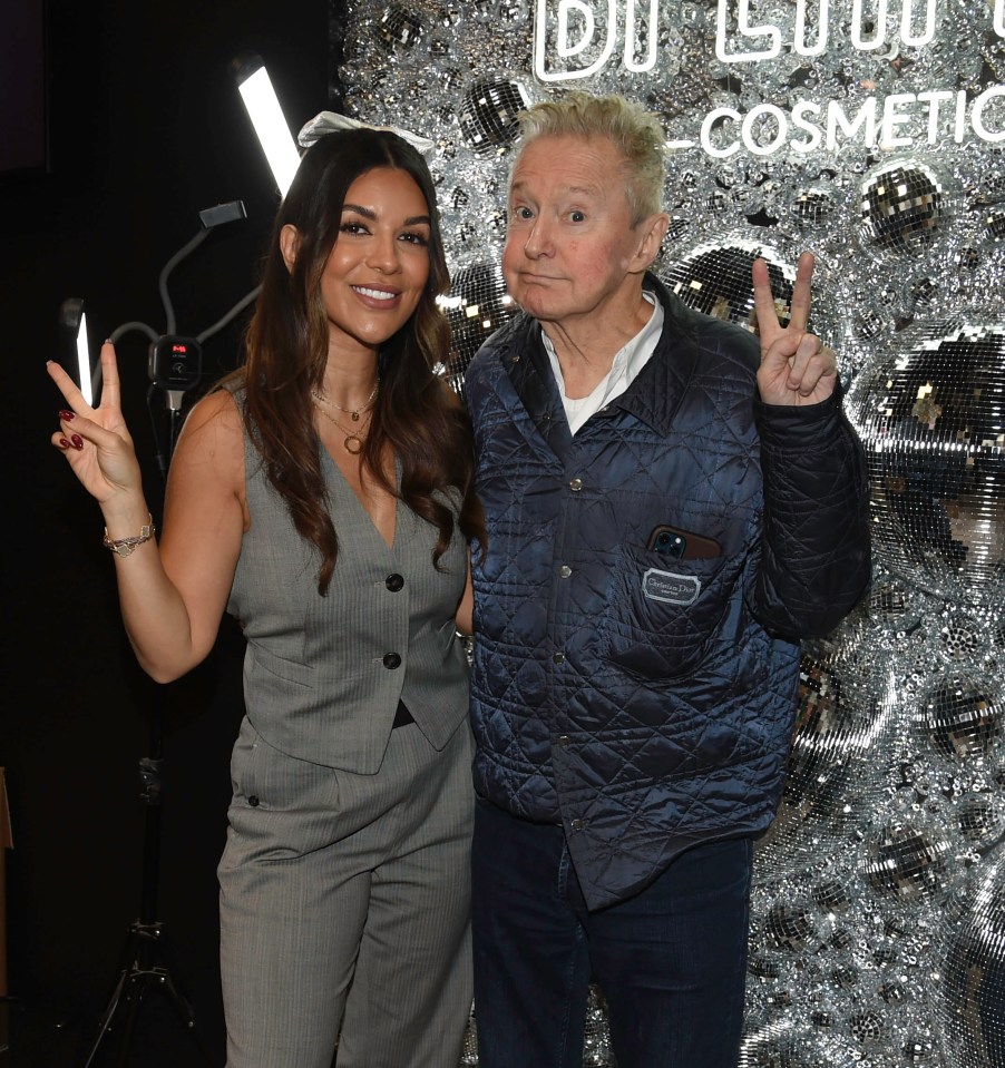 Ekin-Su and Louis Walsh reunited to open up a beauty store in Northern Ireland