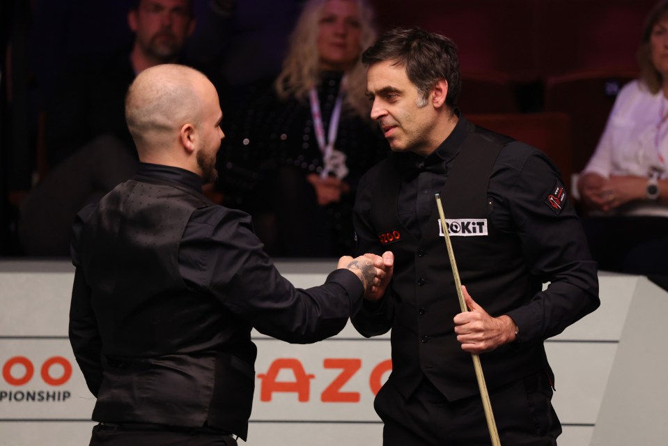 Brecel beat O'Sullivan in last year's quarter-finals