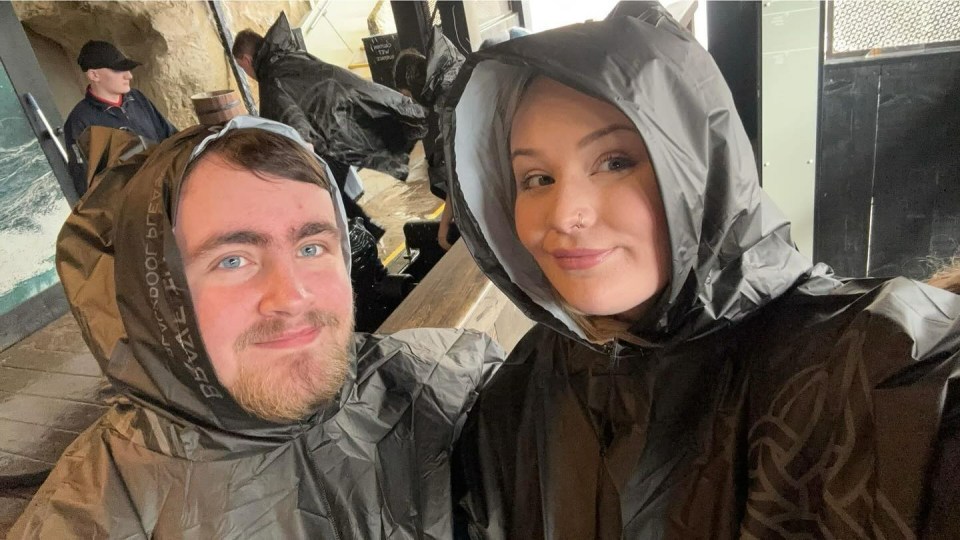 Most recently, Luke and Eloise got soaked on a log ride at Blackpool's Pleasure Beach