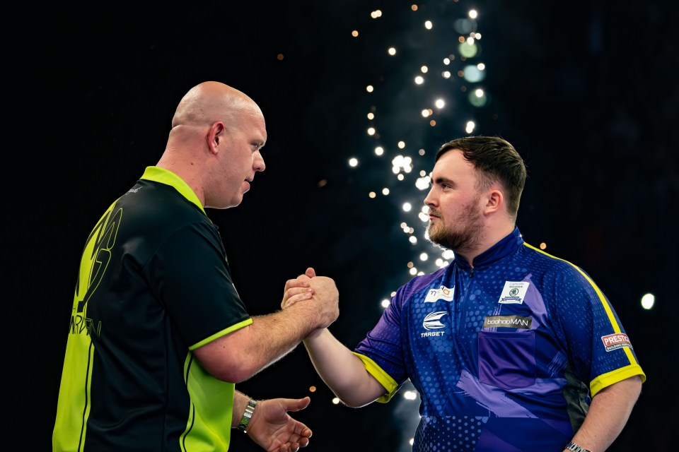 Michael van Gerwen defeated Littler in the final