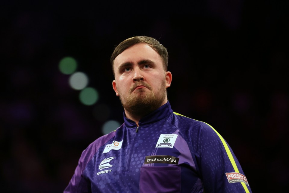 Luke Littler was in Premier League Darts action last night