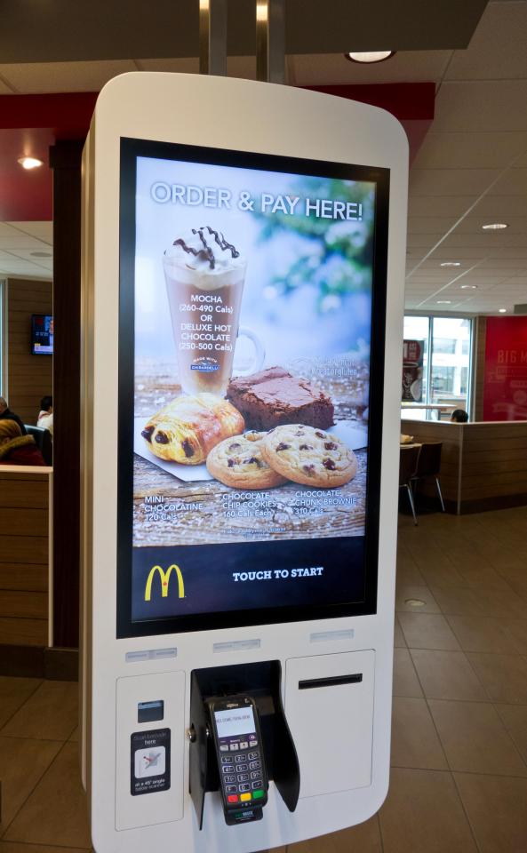 Fans compared the machine to a McDonald's ordering machine