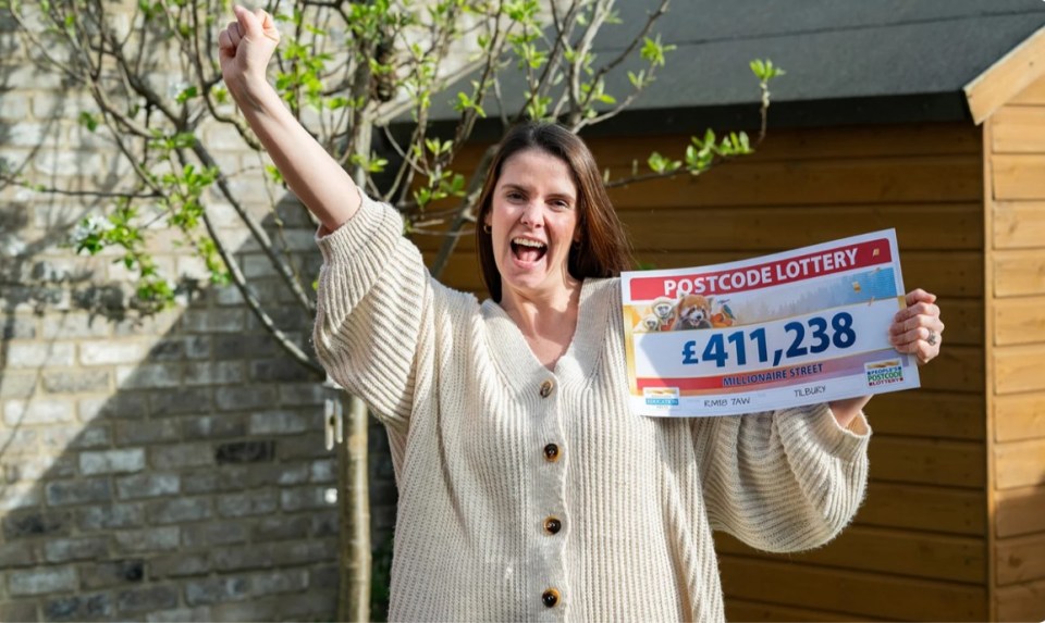 Mum Leyla Eaton has scooped a massive lottery prize