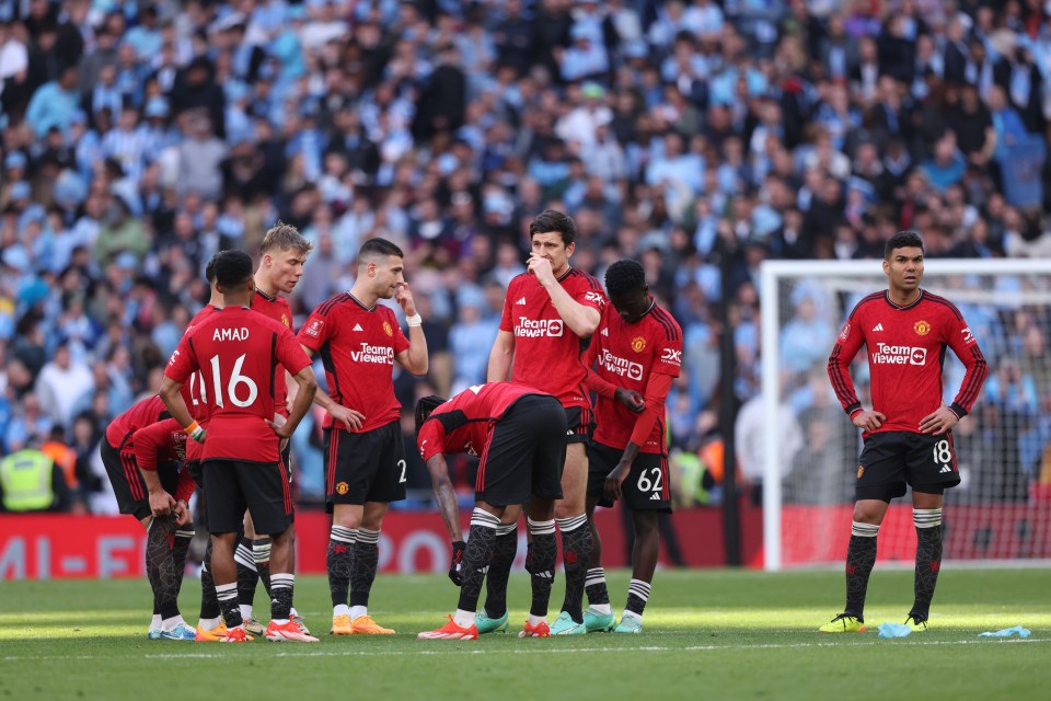 The Red Devils were almost humiliated after blowing a three-goal lead at Wembley