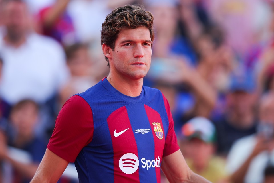 Marcos Alonso will leave Barcelona at the end of the season