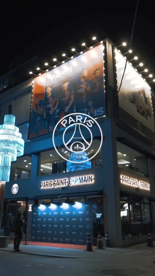 PSG have opened a multi-story flagship store in South Korean capital Seoul since Lee arrived