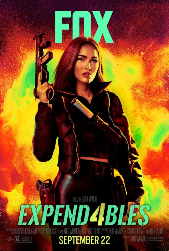 Megan Fox Expend4bles poster Expendables 4 Poster