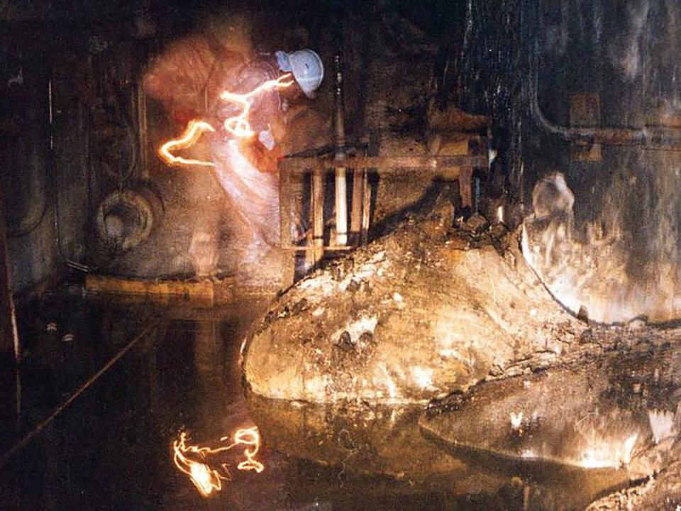 The Elephant's Foot is a dangerous radioactive mass