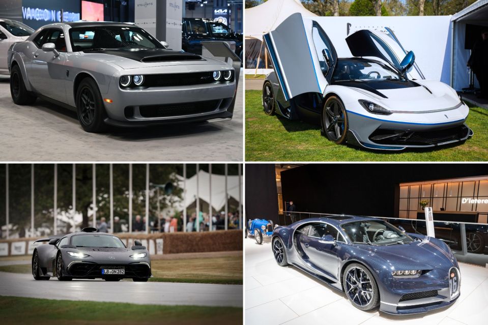 The world's fastest cars for 2024 have been revealed