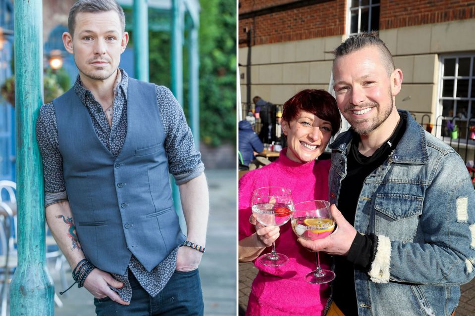 Adam Rickitt left Hollyoaks in 2020 and now runs a gin bar with his wife