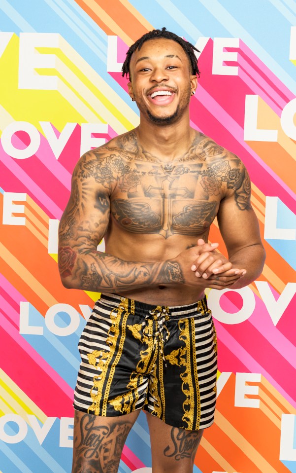 Biggs Chris shot to fame on Love Island in 2020