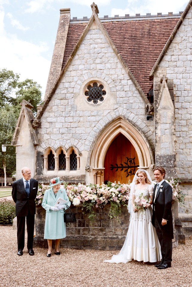 Andrew was notably absent from official photographs released of his daughter Princess Beatrice's wedding to Edoardo Mapelli Mozzi