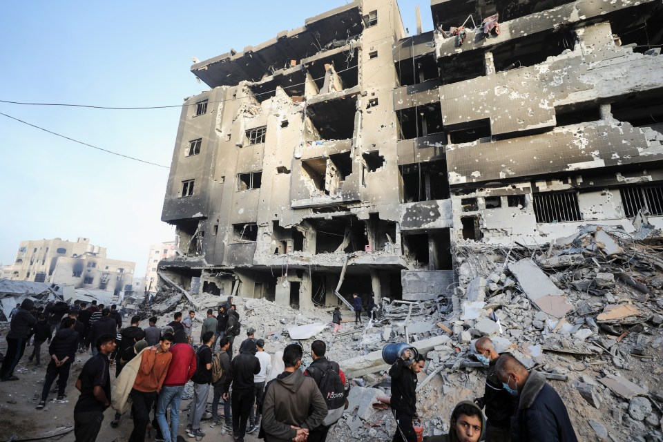 Pictures of Gaza's bombed out Al-Shifa hospital have emerged