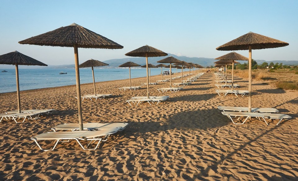 Paralia Mpouka beach in Greece has the second bluest waters in the world