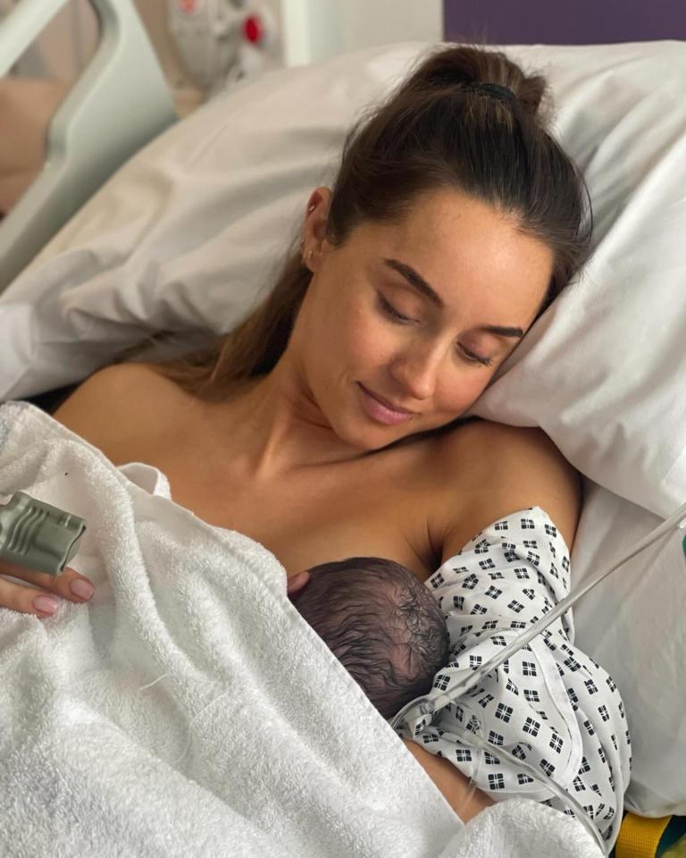 Pete and Emily have just welcomed a newborn daughter