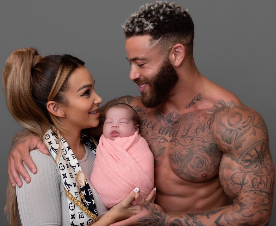 Safiyya and Ashley Cain’s daughter Azaliya passed away after a battle with cancer