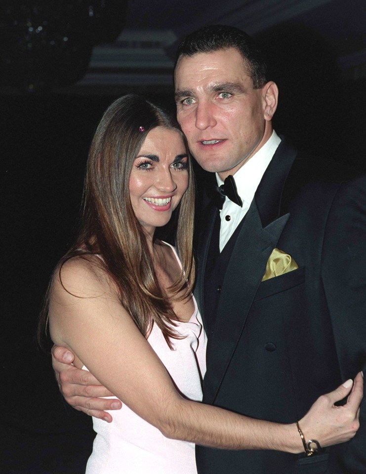 Vinnie with Tanya, his beloved wife of 25 years, who died of cancer in July 2019, aged 53