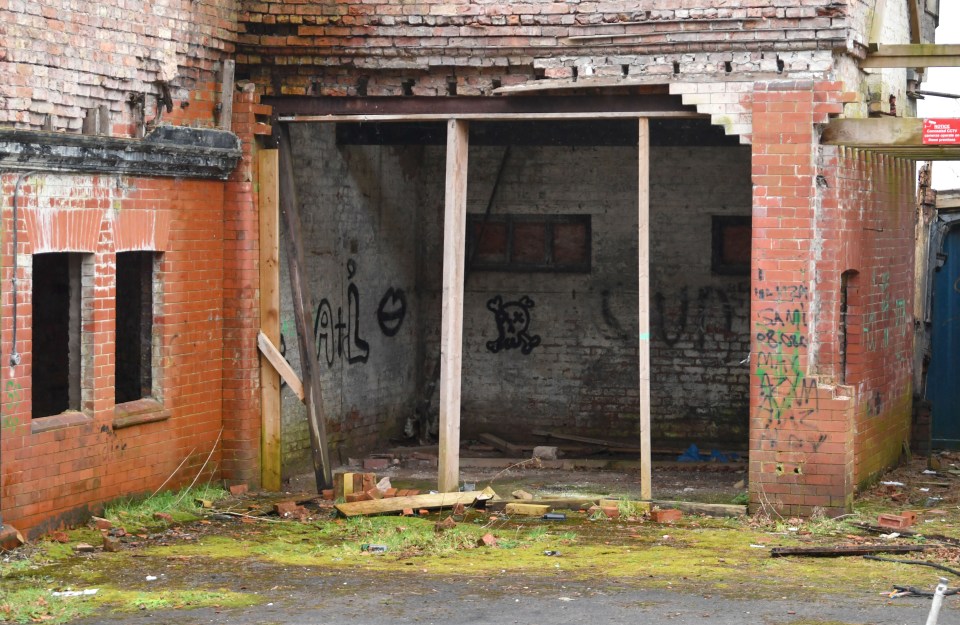 The property, near Altrincham in Cheshire, was built around 1900