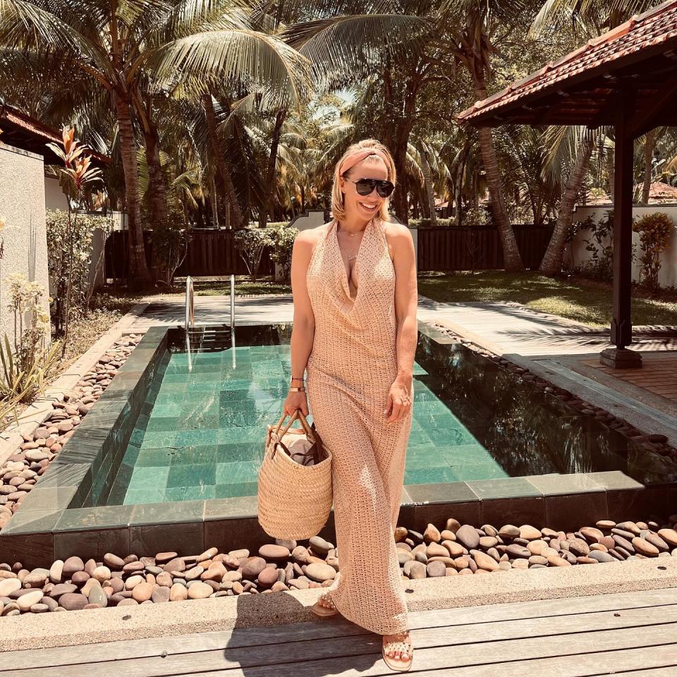 Laura recently shared snaps from her holiday to the Seychelles